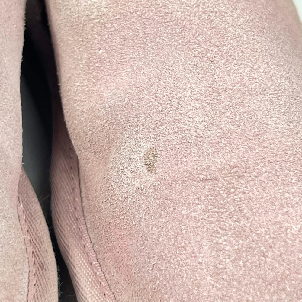 GUC Koolaburra by UGG Victoria Mini Pink Bow Winter Boots Fur Lined Girls Size 2 - Picture 2 of 14